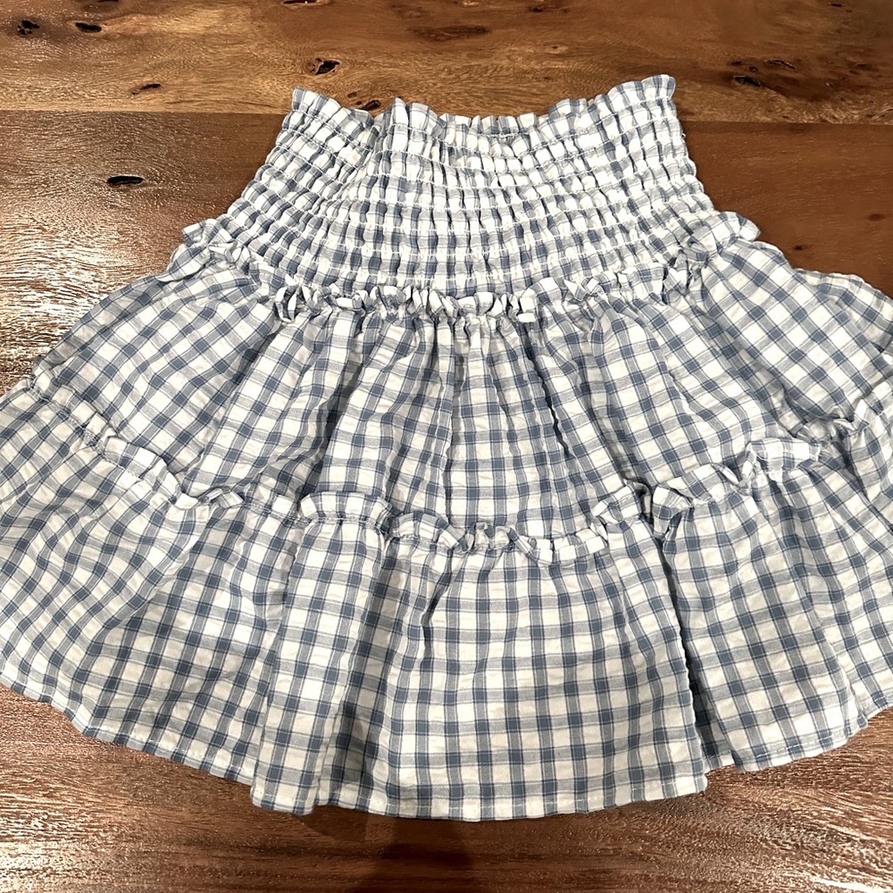 Cute gingham skirt